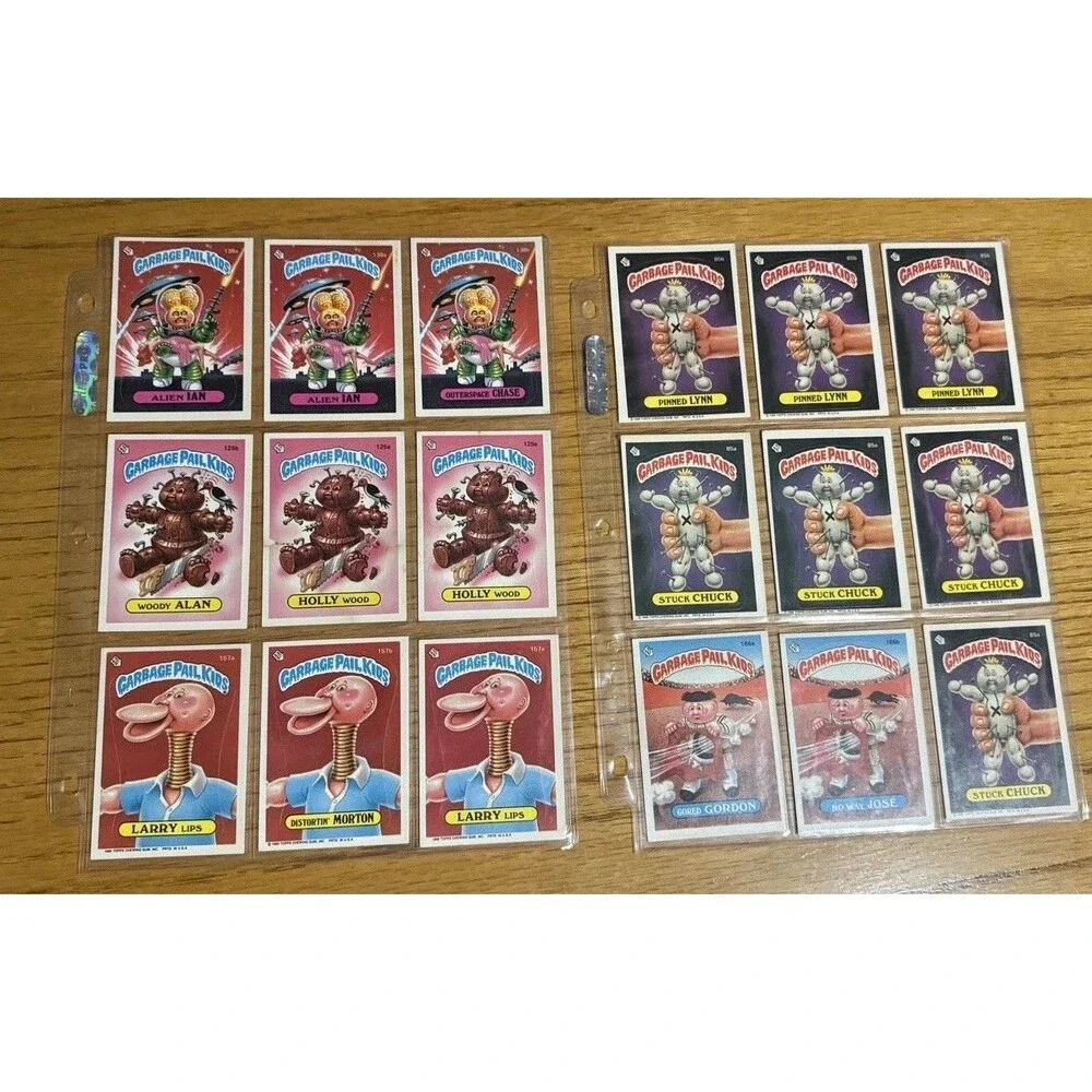 183 VTG 1986 Garbage Pail Kids Lot Series 3 & 4 GPK Topps Bulk Set Builder Dups